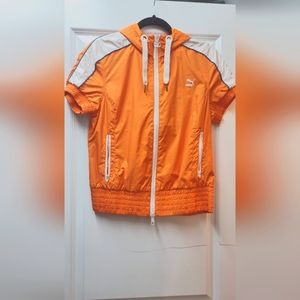 PUMA Short Sleeve Windbreaker